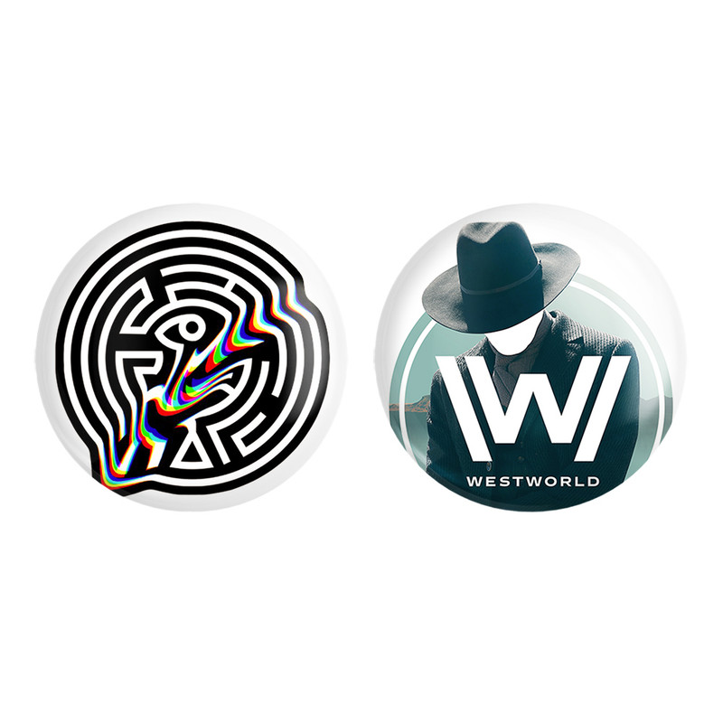 ارسال دیجی کالا مگنت خندالو طرح سریال وست ورلد West World کد 1019810202 مجموعه 2 عددی ارسال دیجی کالا
