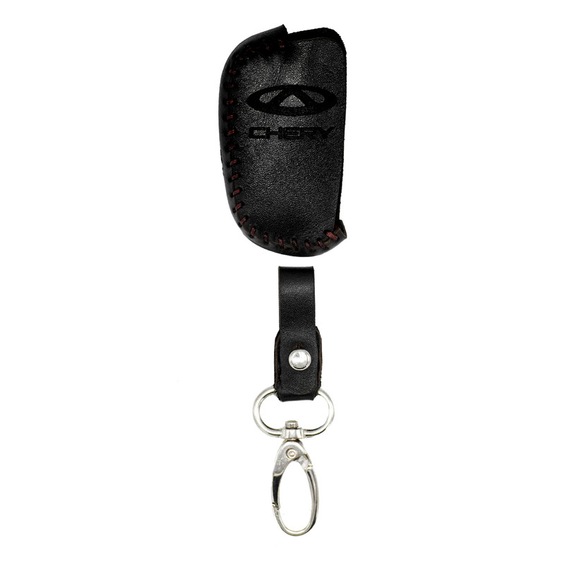 چرم جاسوئیچی خودرو چرم طبیعی کد ct-561 مناسب برای ام وی ام x22 عرضه کالا سعدی
