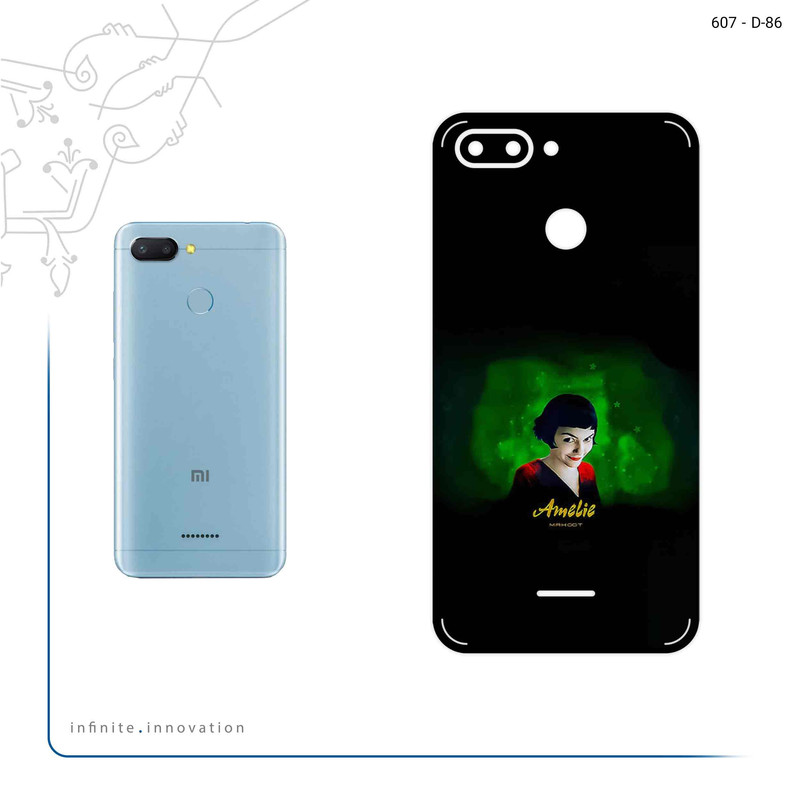 برچسب پوششی ماهوت مدل Le Fabuleux Destin dAmelie Poulain مناسب برای گوشی موبایل شیائومی Redmi 6 – با بهترین کیفیت
