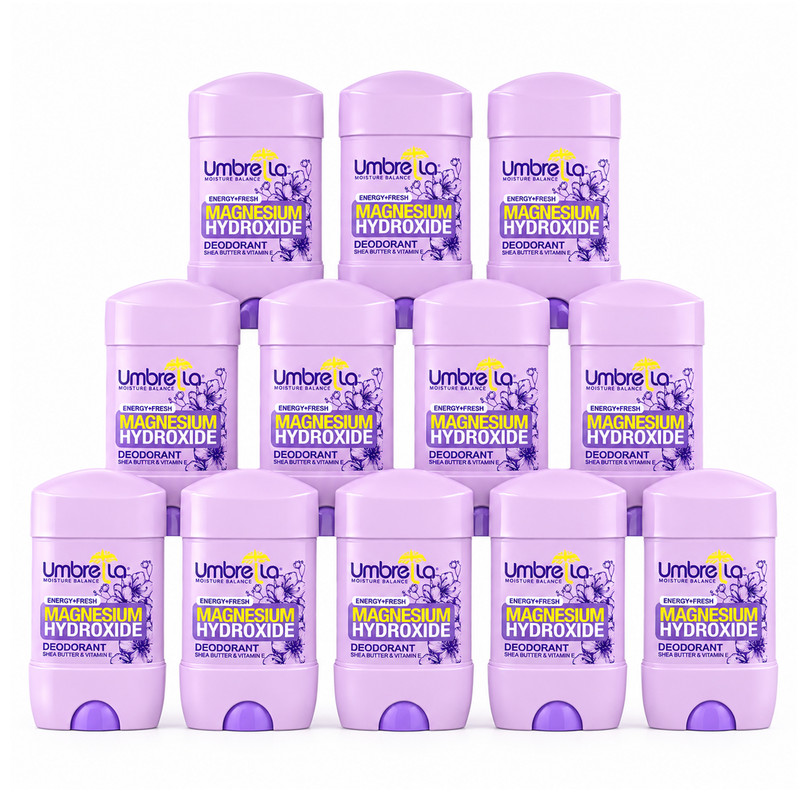 استیک دئودورانت زنانه آمبرلا مدل Energy-Fresh012 حجم 75 میلیلیتر مجموعه 12 عددی ZTA