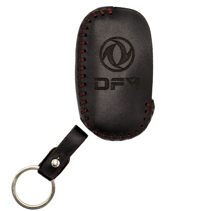 چرم جاسوئیچی خودرو چرم طبیعی عرضه کالا کد ct-181 مناسب برای اچ سی کراس DFM سعدی