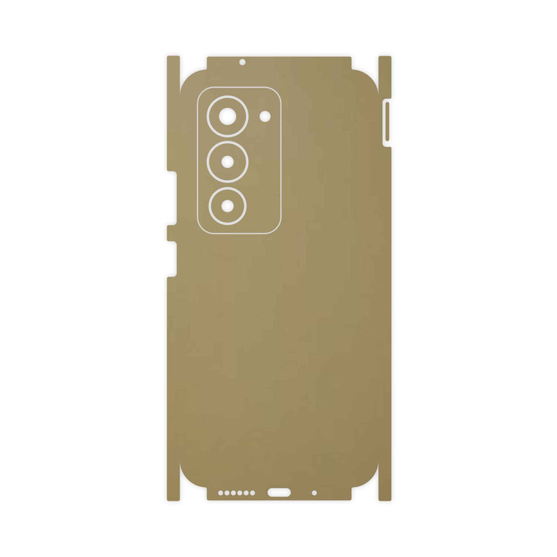 برچسب پوششی ماهوت مدل Matte-Gold-FullSkin مناسب برای گوشی موبایل شیائومی Redmi 15 4G – با بهترین کیفیت
