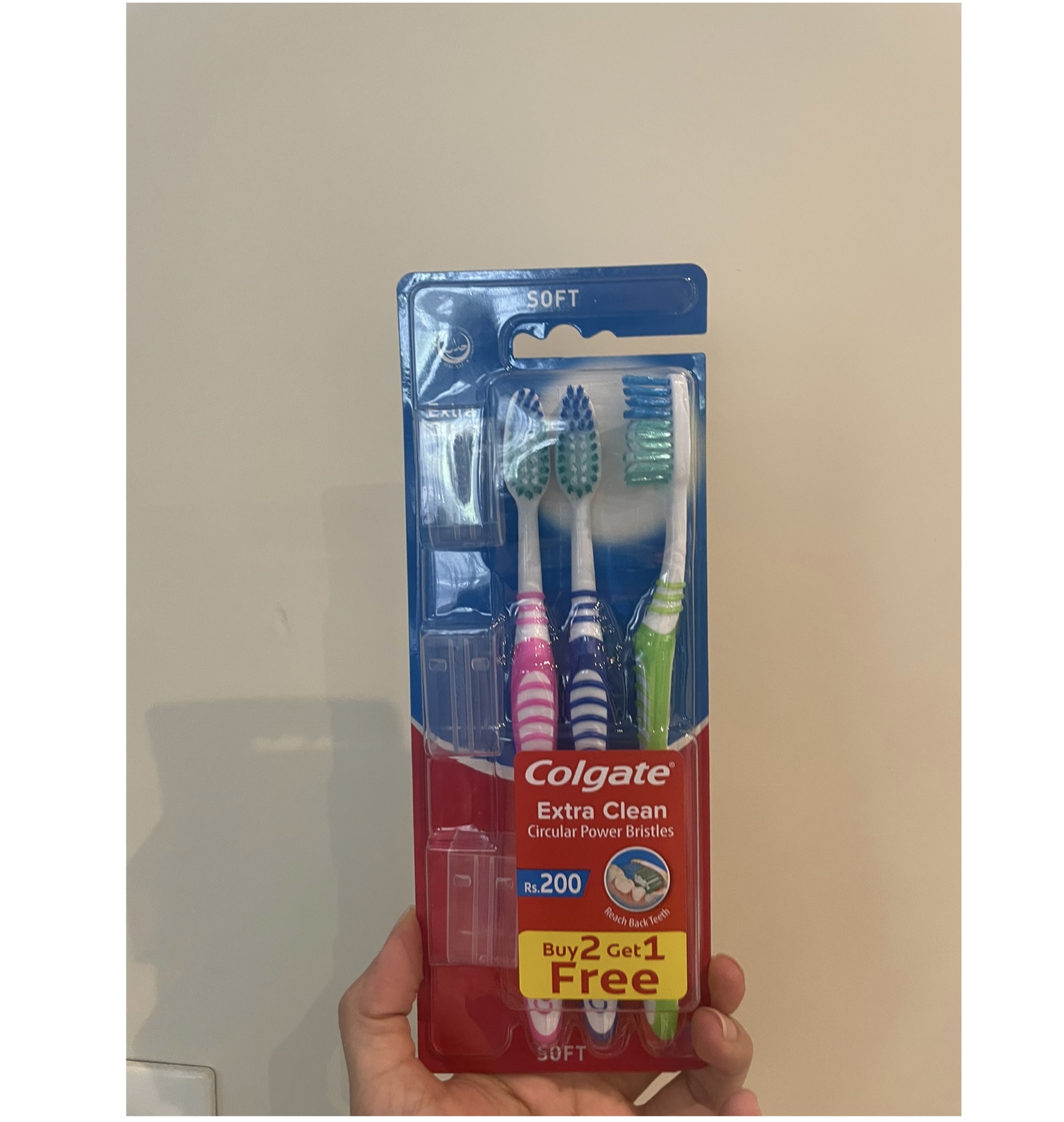 مسواک کلگیت colgate اکسترا کلین اورجینال