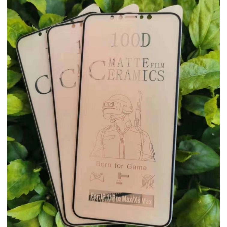 گلس مات آیفون 7 و ایفون 8 سرامیکی مات