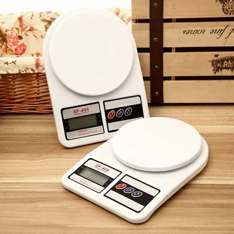 ترازو دیجیتال آشپزخانه مدل SF-400 ظرفیت 5کیلوگرم (اصل) ا sf-400 scale کد L822 (پس کرایه)
