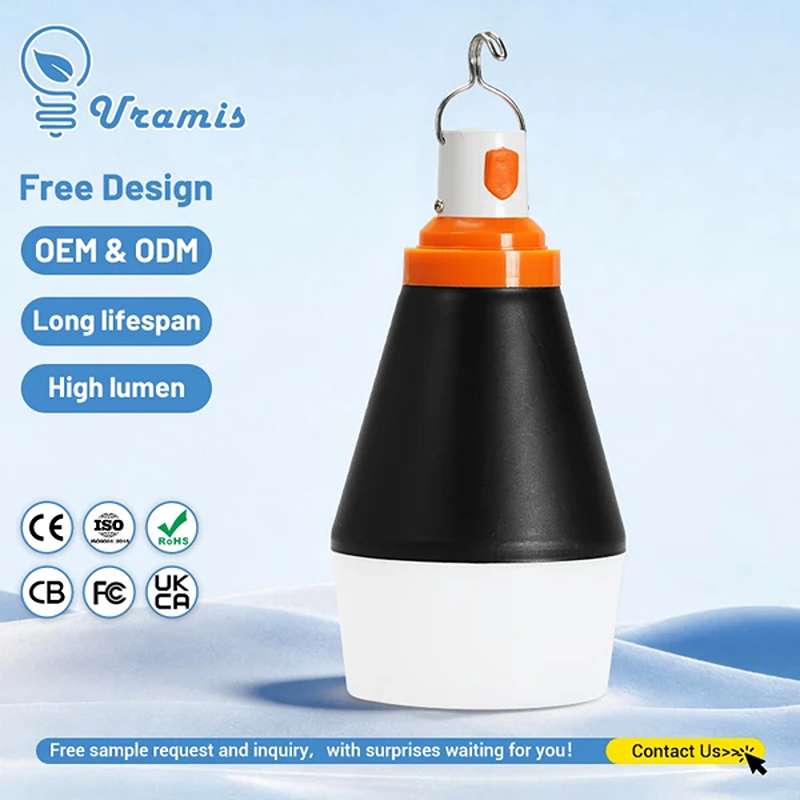 چراغ کمپینگ 20 وات قلاب دار کد L783 (پس کرایه)