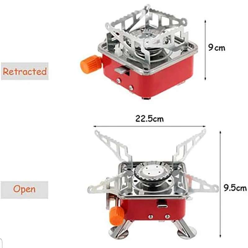 اجاق گاز کوهنوردی مربعی جیهام مدل K-202 Jiham Camping Stove K-202 کد L831 (پس کرایه)