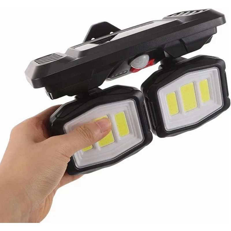 چراغ شارژی خورشیدی سنسور دار ضد آب مدل YX670-2 کد L377 (پس کرایه)