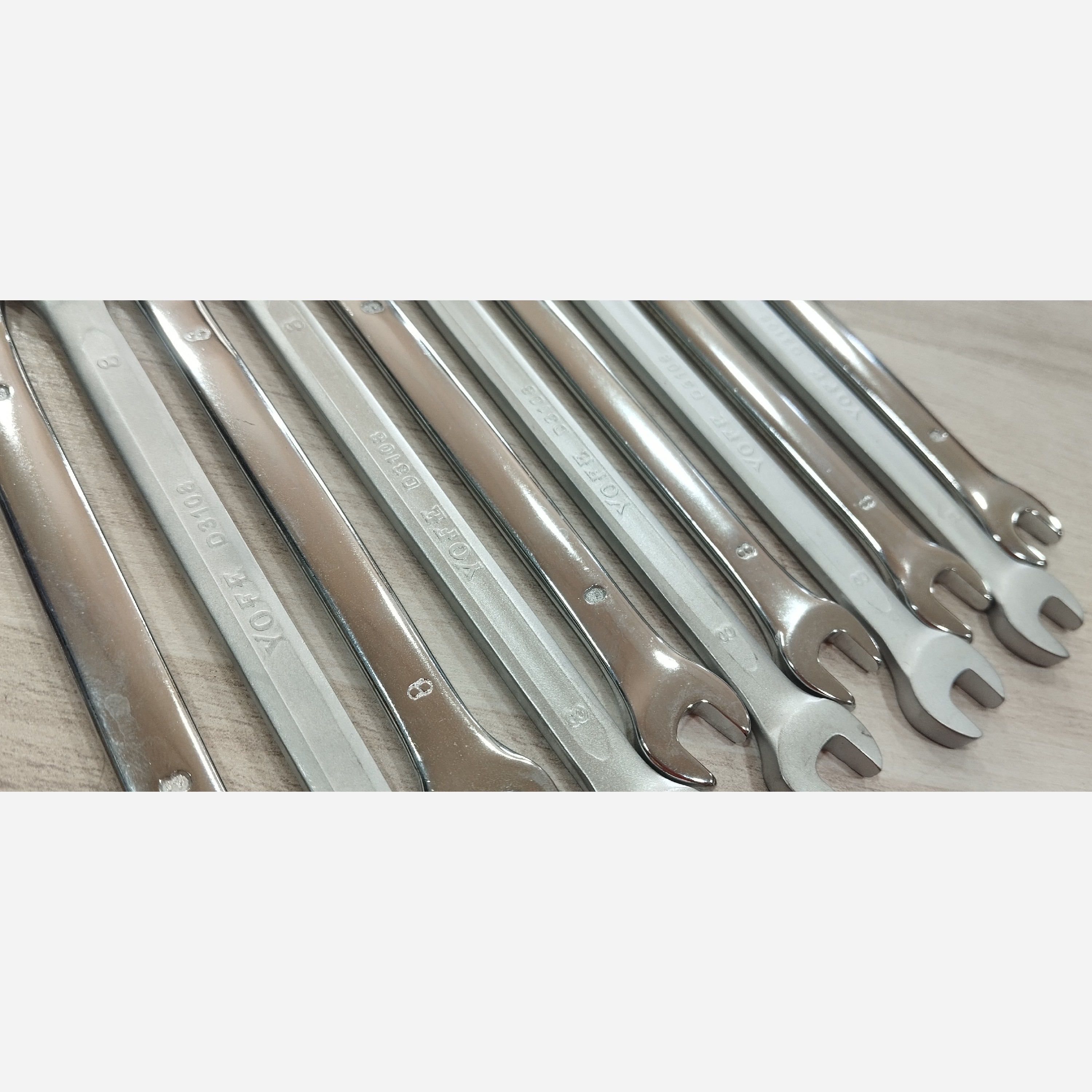 آچار یکسر تخت یکسر رینگی 8