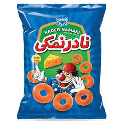 اسنک حلقه ای نادر نمکی