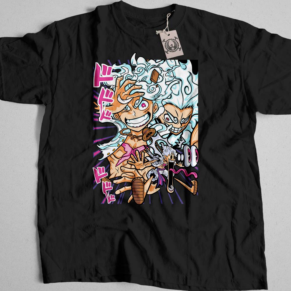 تیشرت One Piece طرح Gear 5 Troubles کد 189