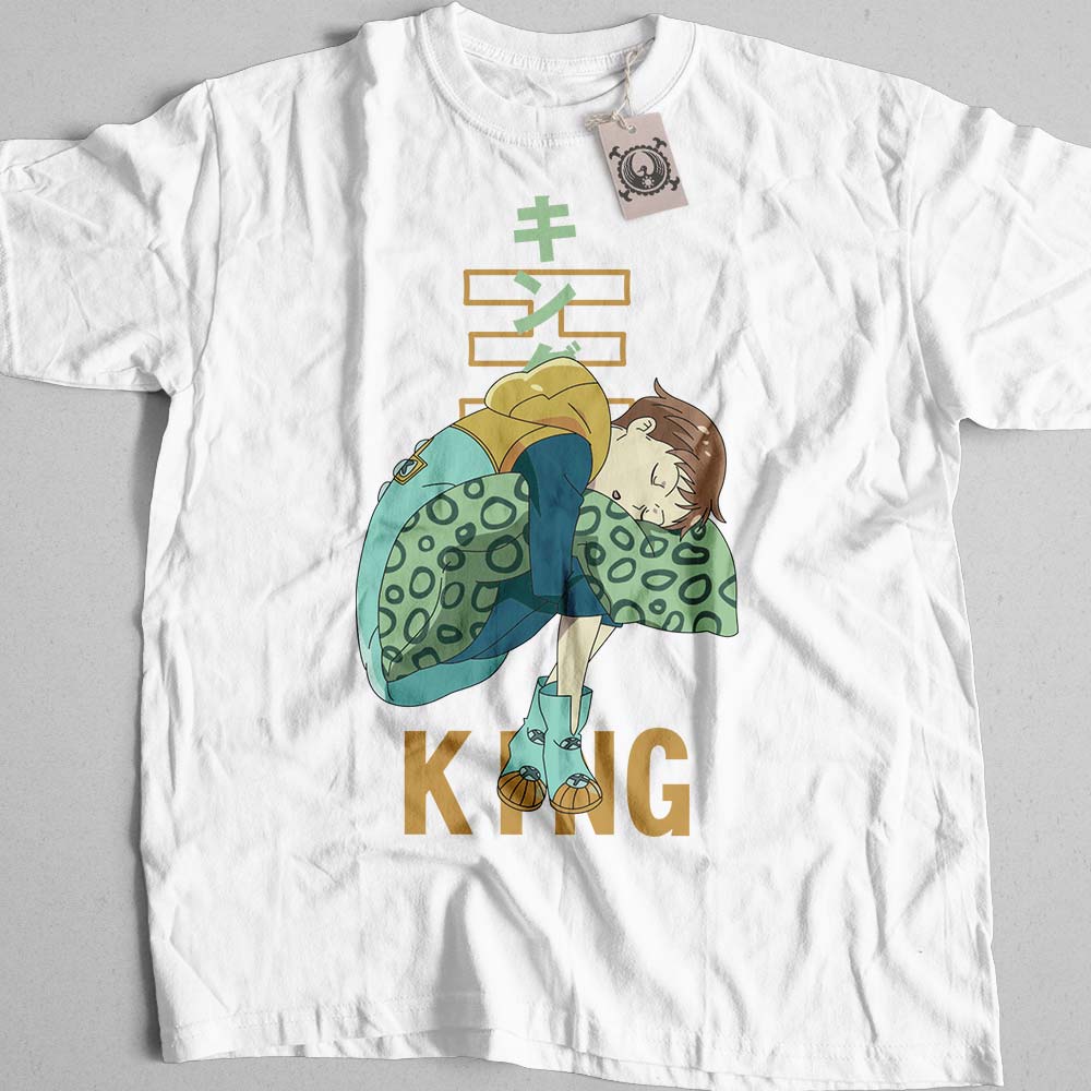 تیشرت Nanatsu no Taizai طرح Sleeping King کد 106