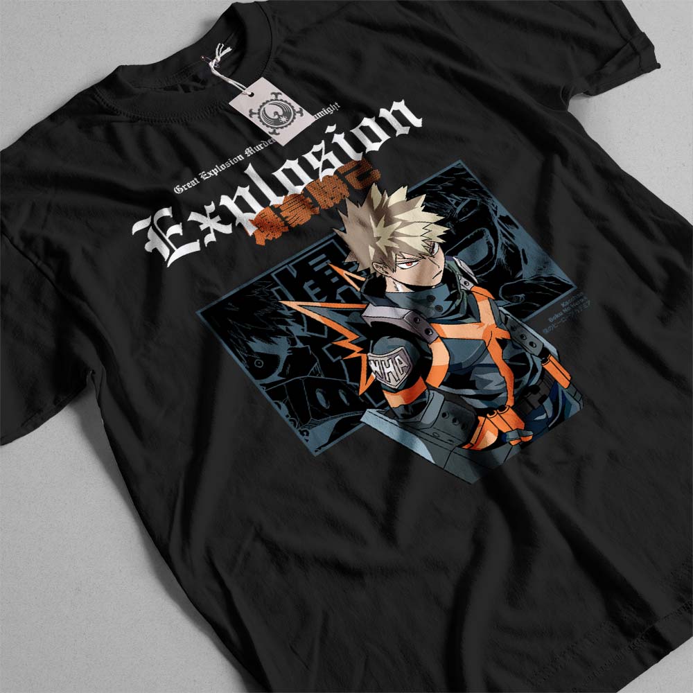 تیشرت My Hero Academia طرح Bakugo Explosion در 134