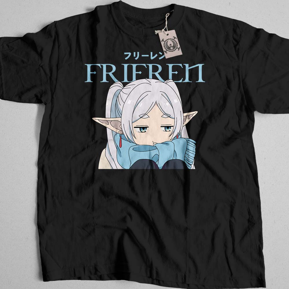تیشرت Frieren Beyond Journey s End طرح Frieren Bored کد 105