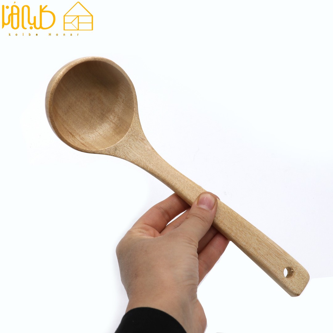 ملاقه چوبی بزرگ