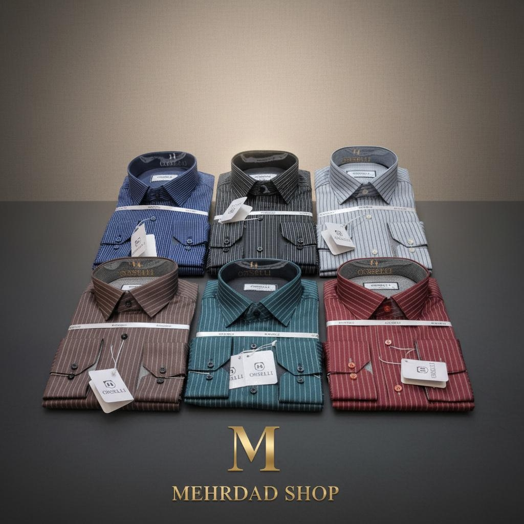 پیراهن راهراه وارداتی