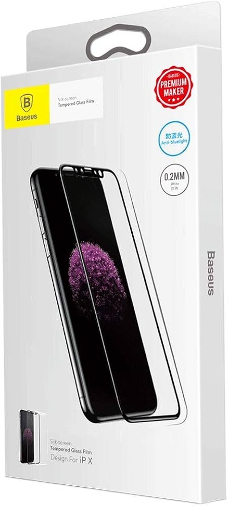 محافظ صفحه نمایش BASEUS IPHONE X
