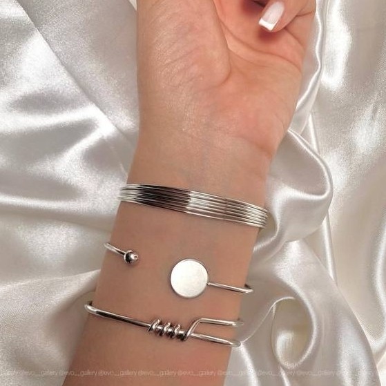 بنگل دفرمه نقره ای