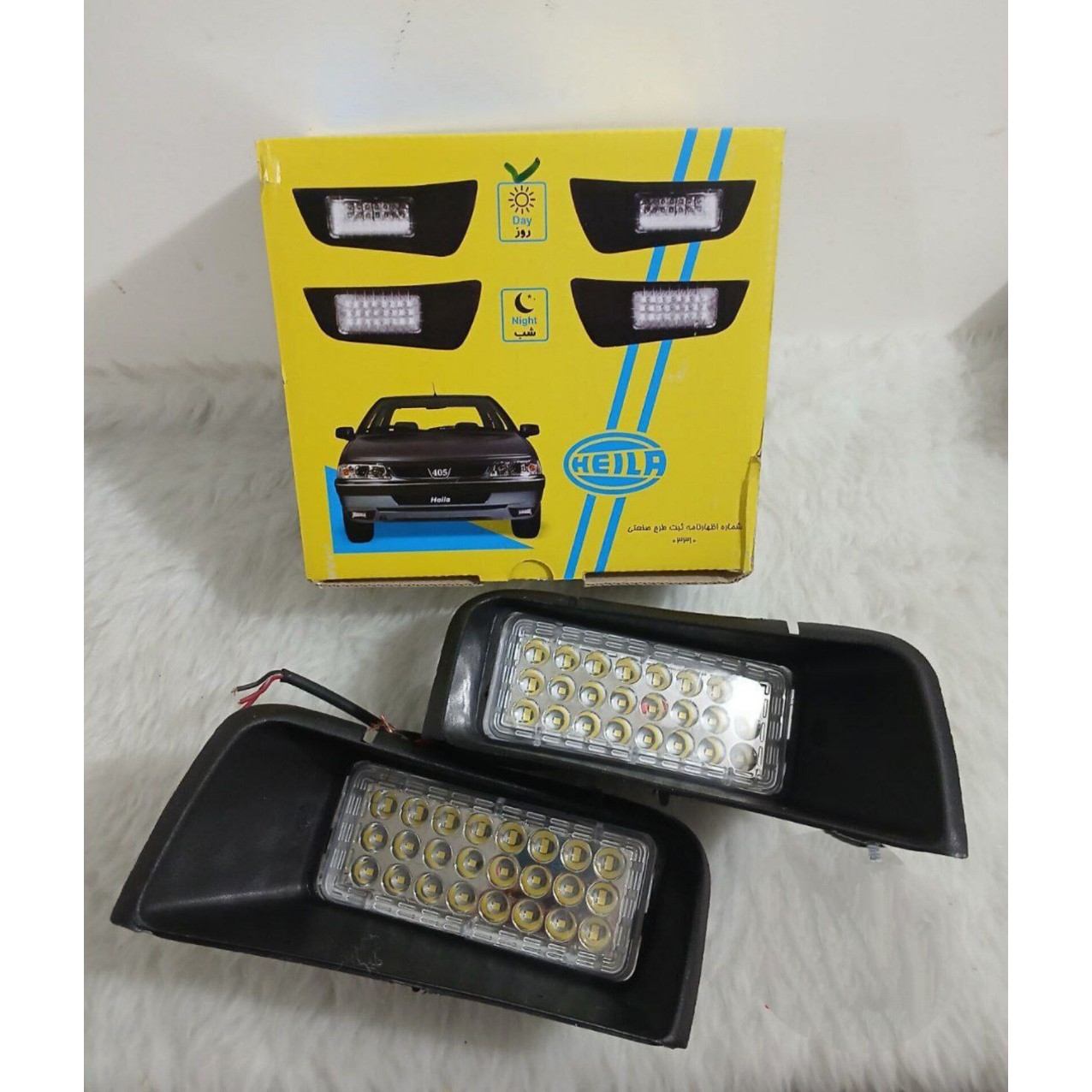 چراغ مه شکن LED پژو 405