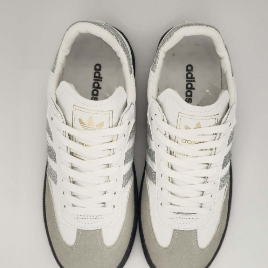 ونس آدیداس سامبا Adidas Samba رنگ سفید نقره ای