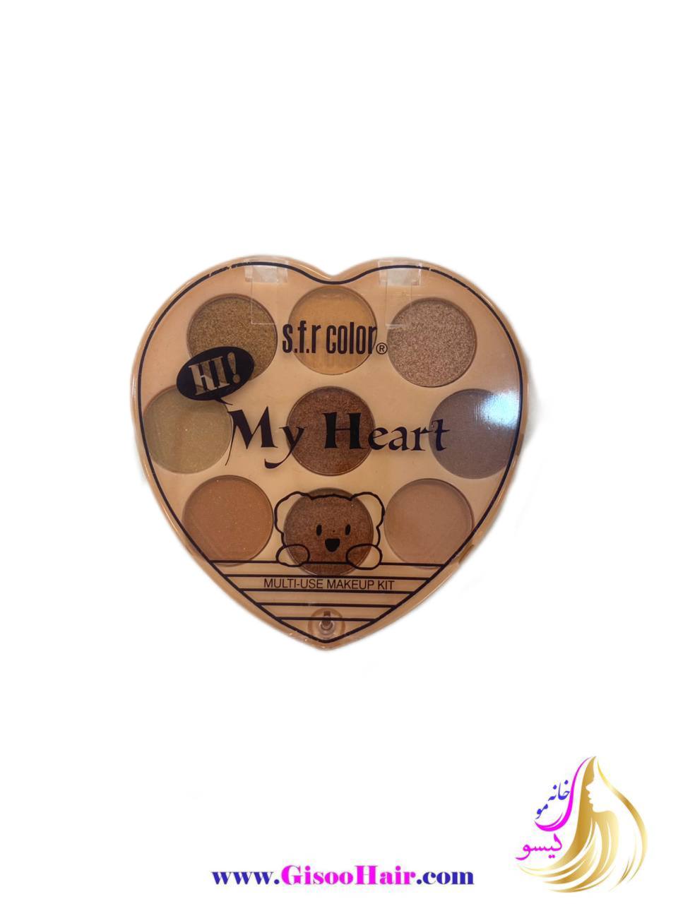پالت سایه چرخشی و قلبی My Heart