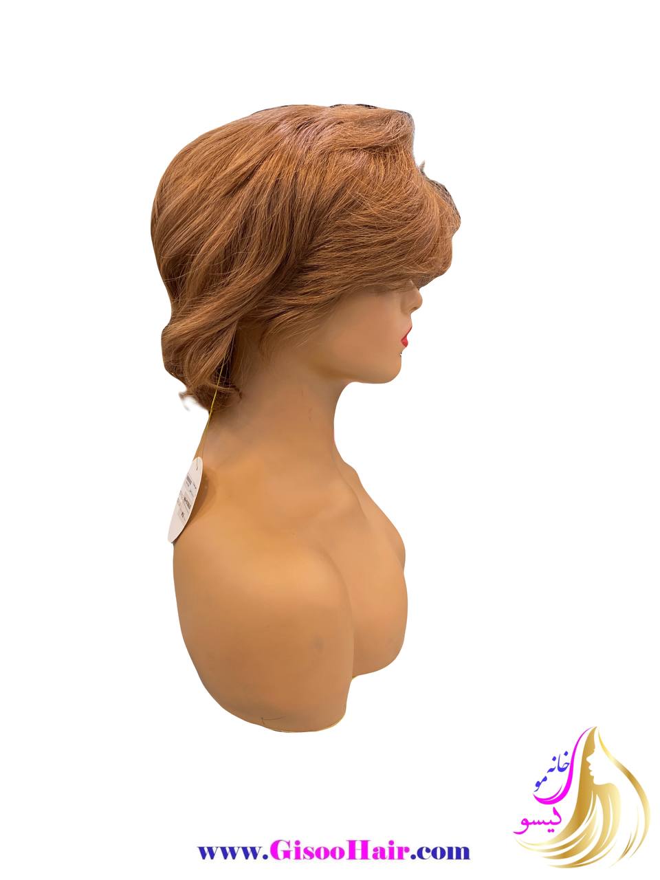 پوستیژ مو طبیعی متوسط تک رنگ کد12
