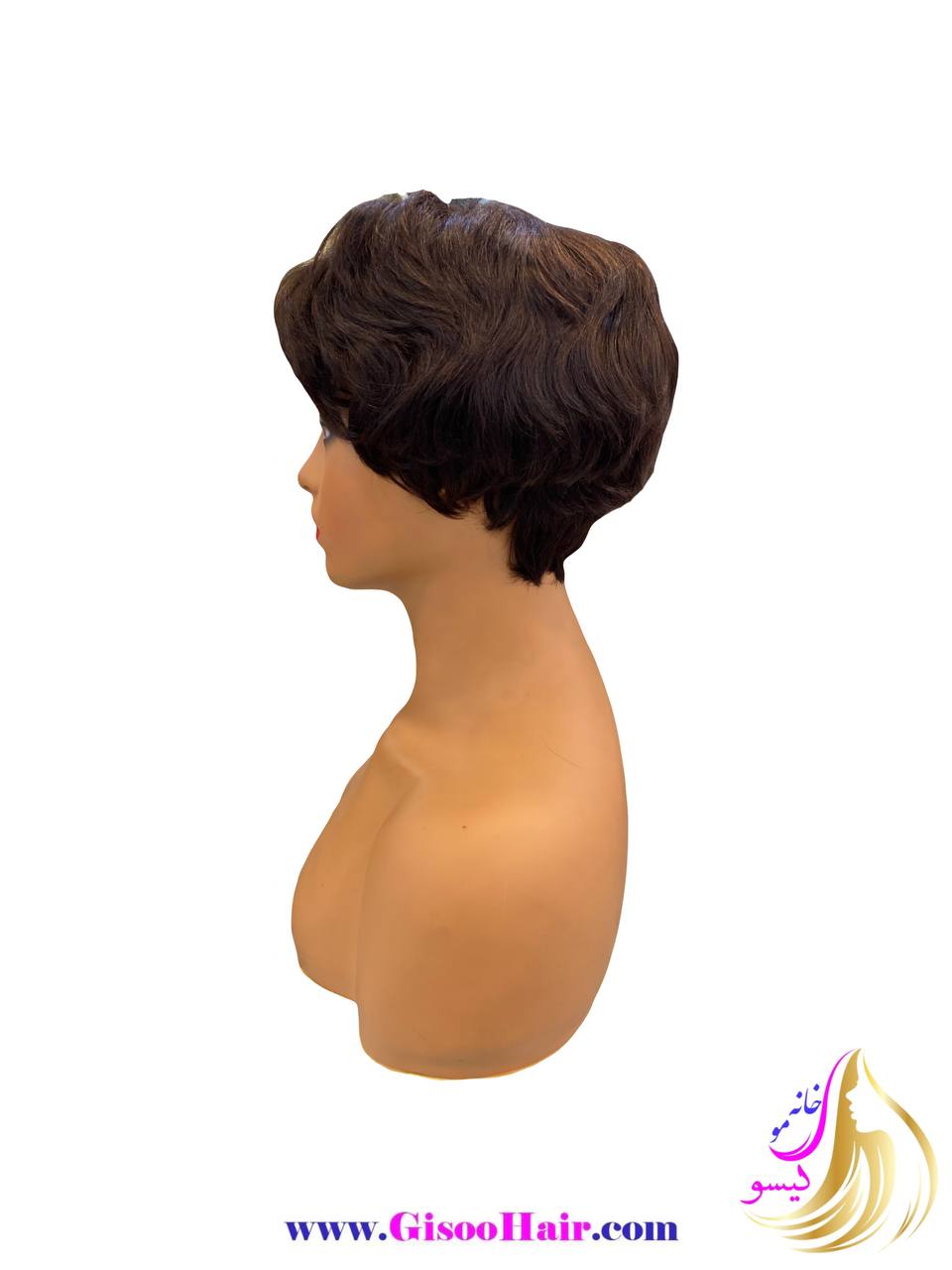 پوستیژ موی کوتاه مردانه رنگ مشکی کد1B