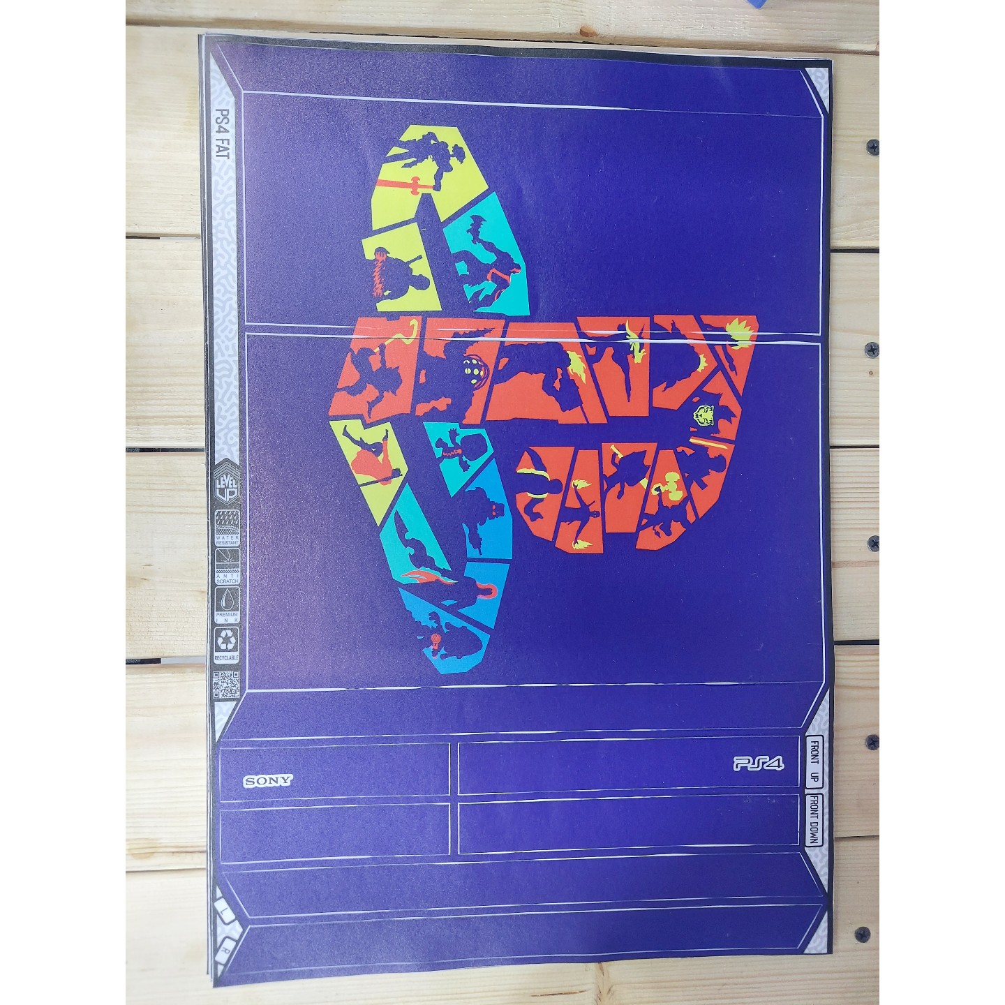 اسکین ps4 fat برچسب پلی استیشن 4 فت
