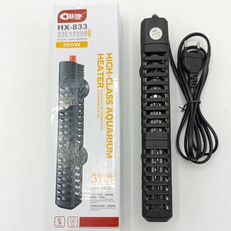 بخاری اکواریوم hx-833 سی استار 300w (نقد5درصد تخفیف)