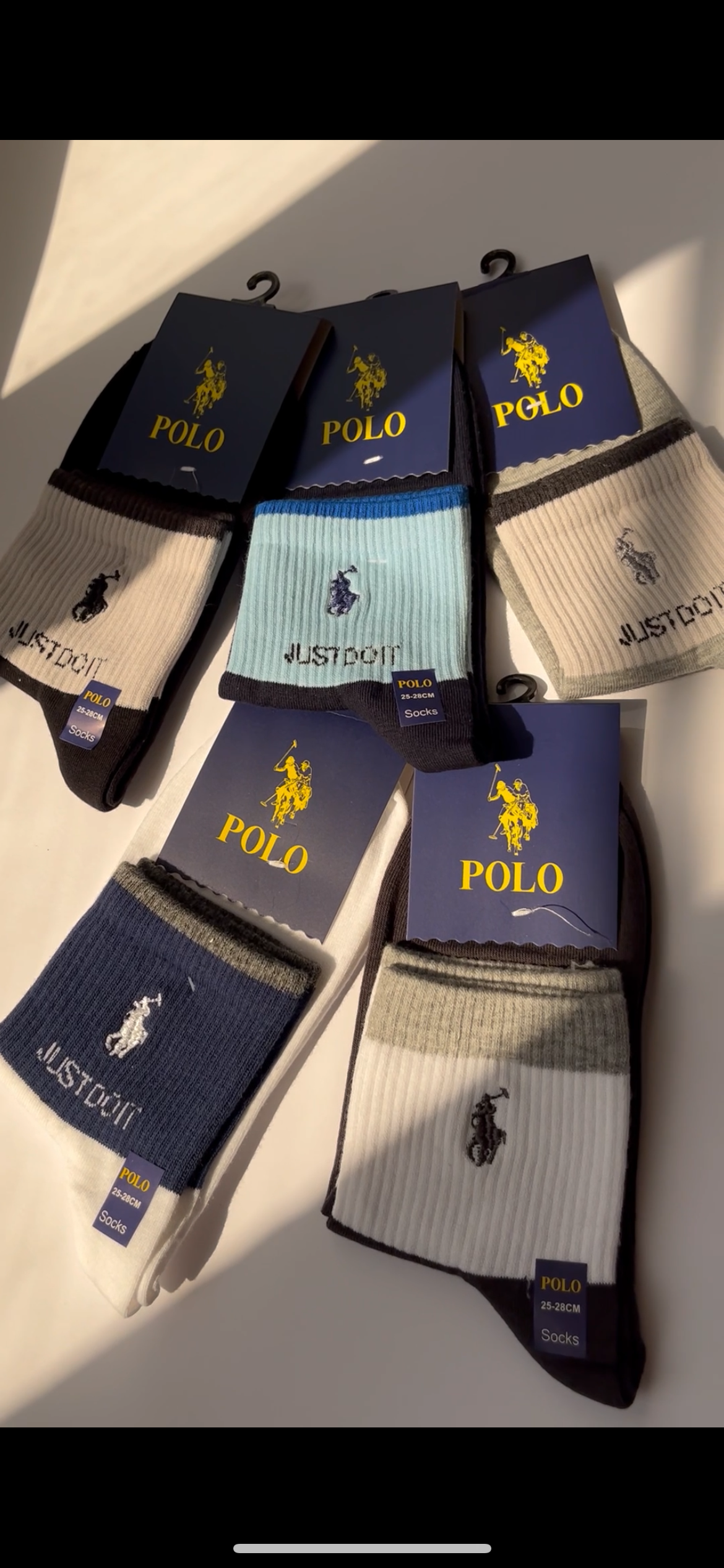 جوراب مردانه polo