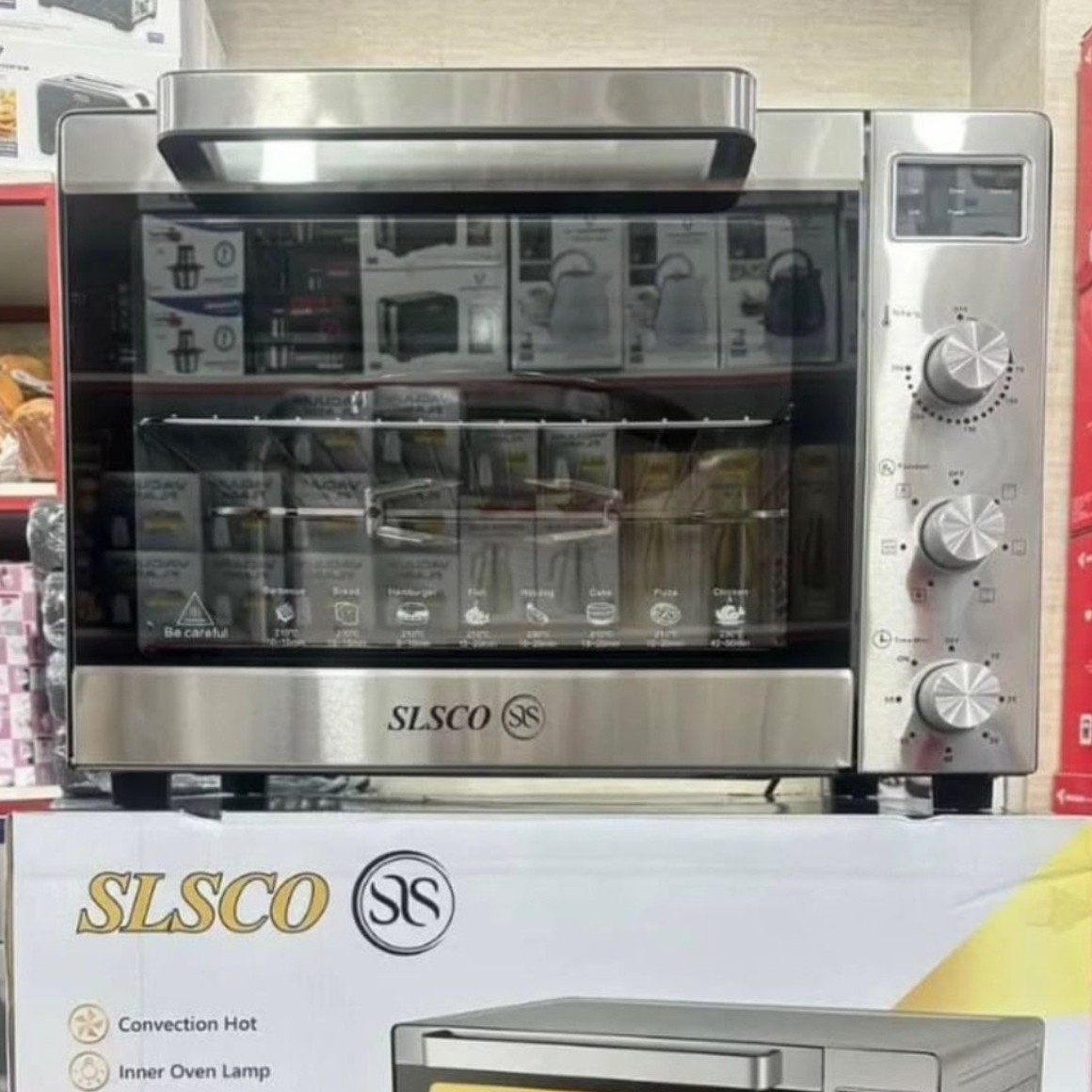 آون توستر 60لیتری slsco
