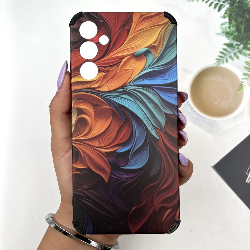 قاب گوشی Galaxy A24 سامسونگ Bumper Case ضد ضربه طرح Fantasy Design محافظ لنز دار کد 150125