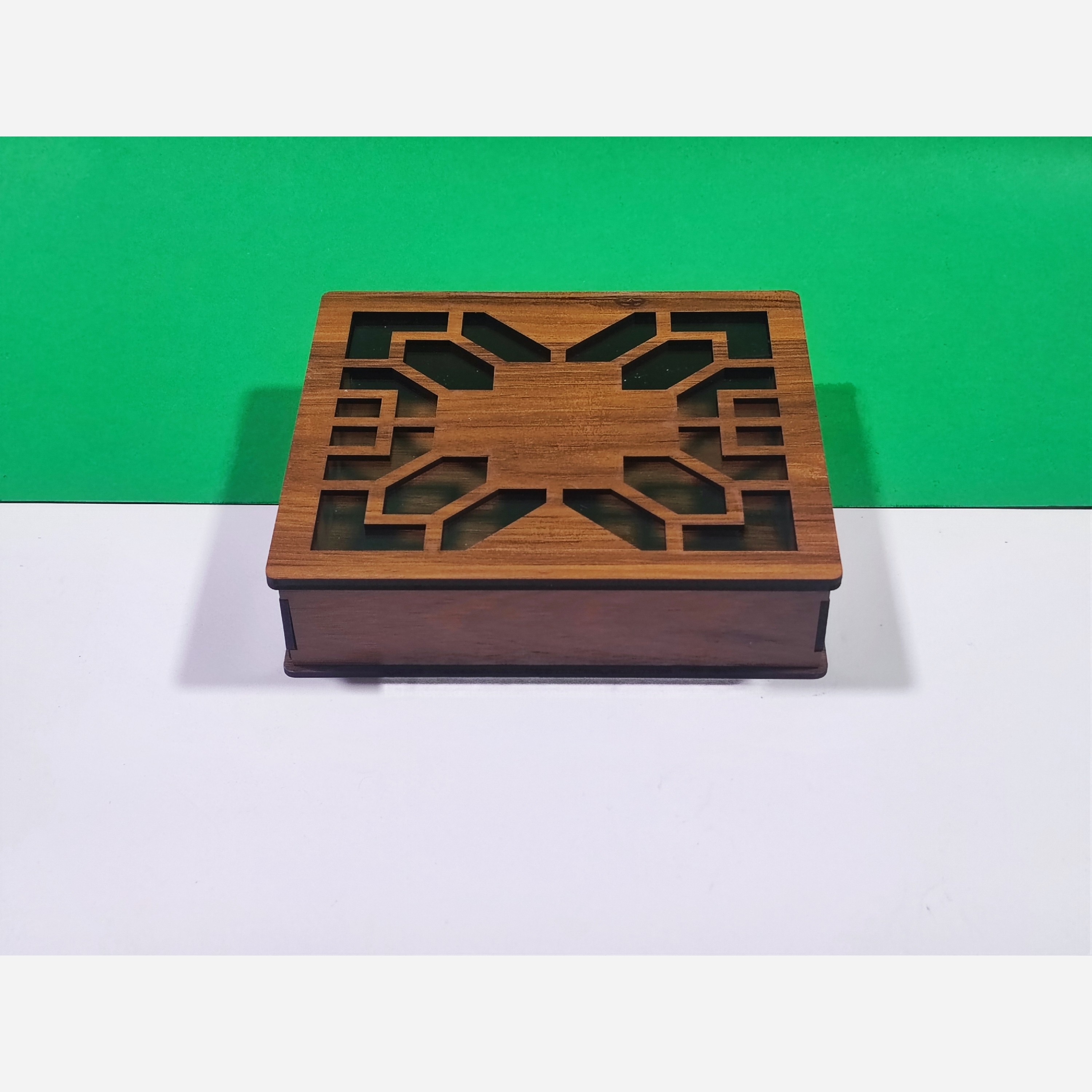 جعبه کادو چوبی طرح1