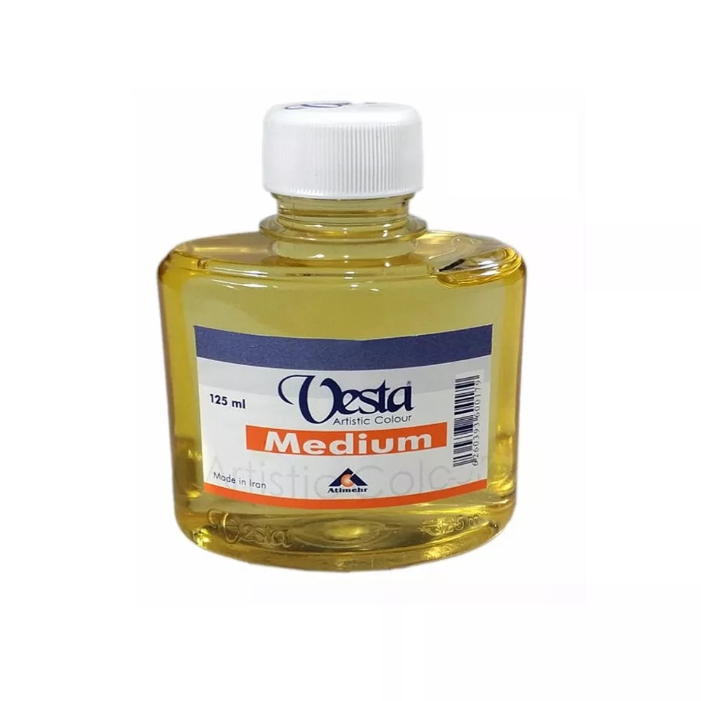 مدیوم رنگ روغن وستا 125میل