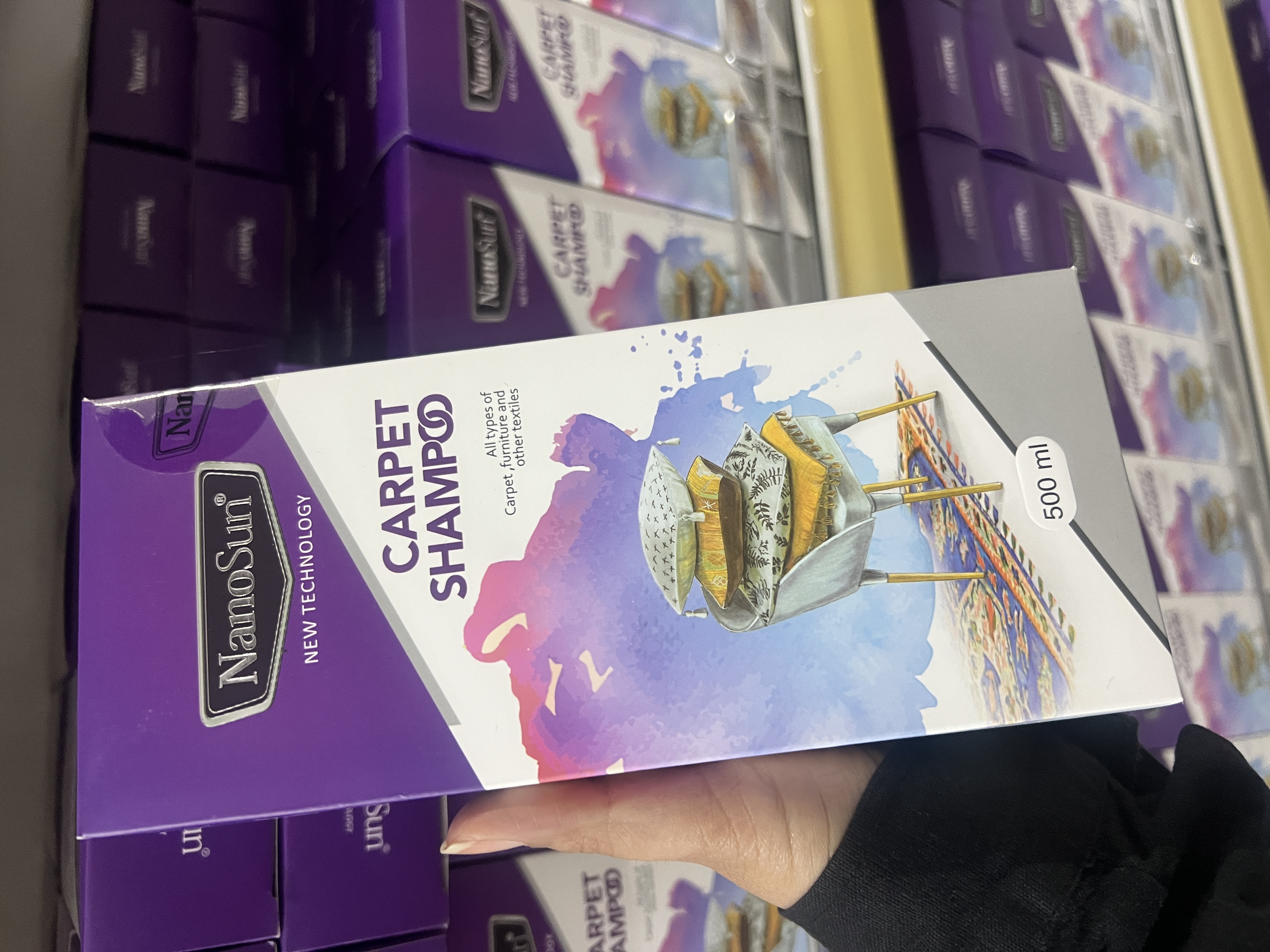 شامپو فرش و مبلمان نانو