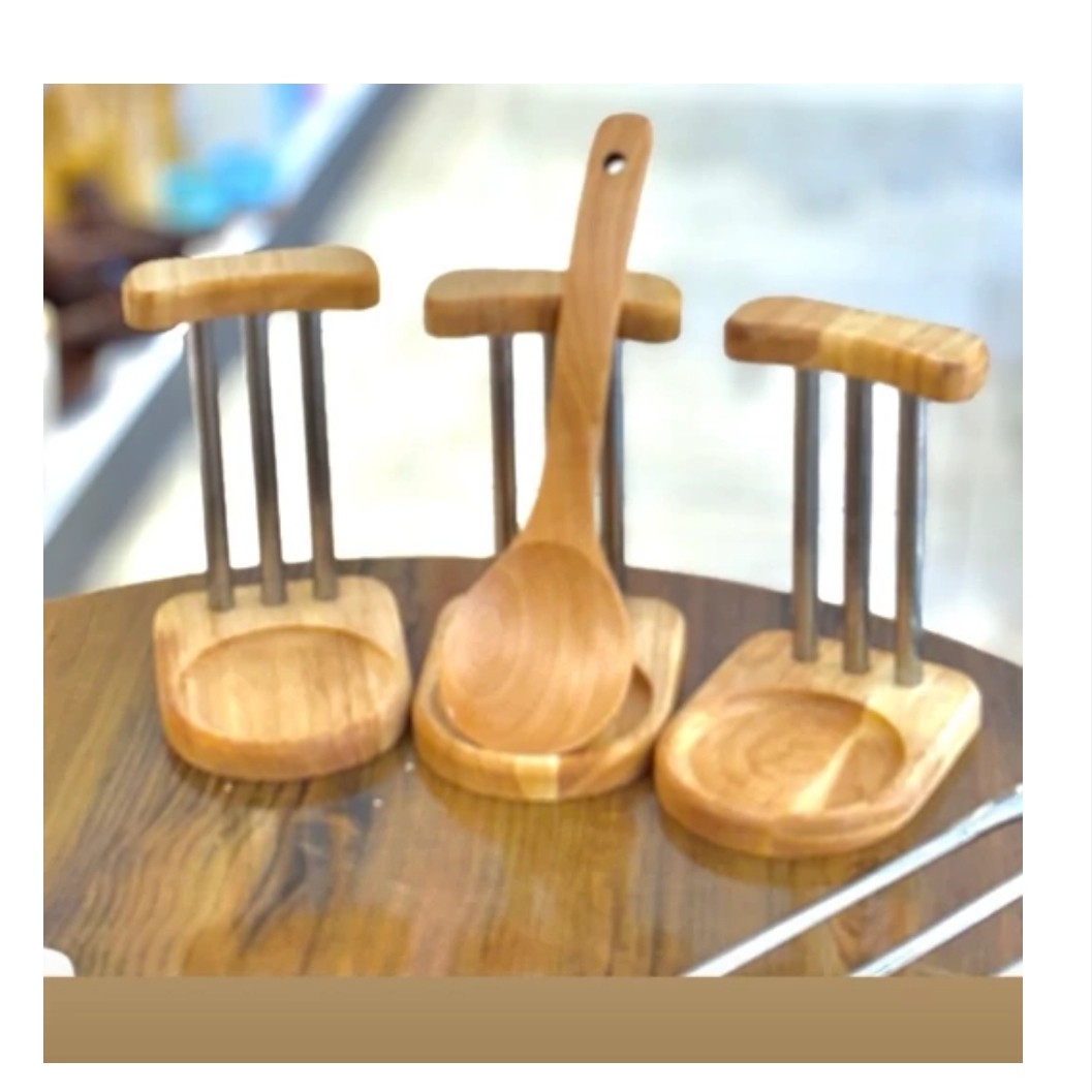 جا قاشقی چوب رابر