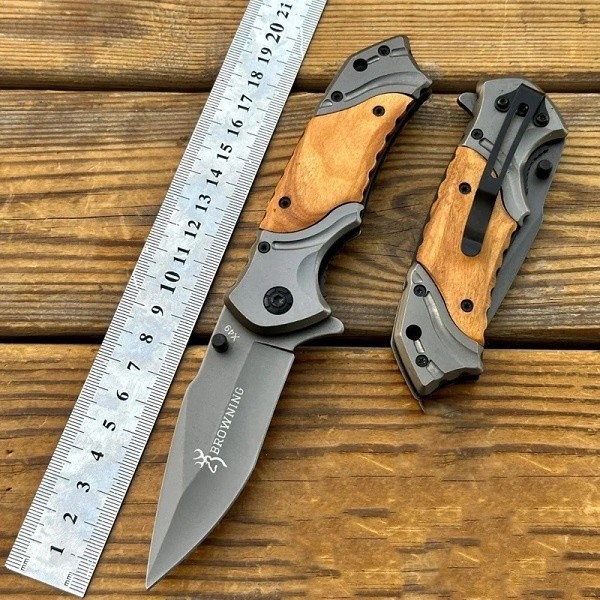 چاقو تاشو سفری برونینگ BROWNING X49