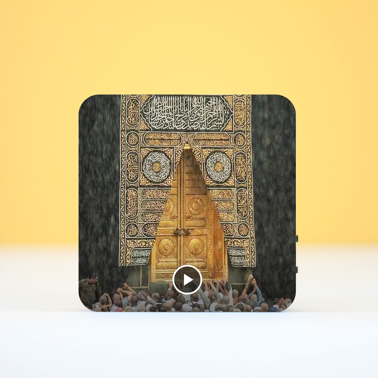تابلو صوتی مودیکال طرح درب خانه کعبه