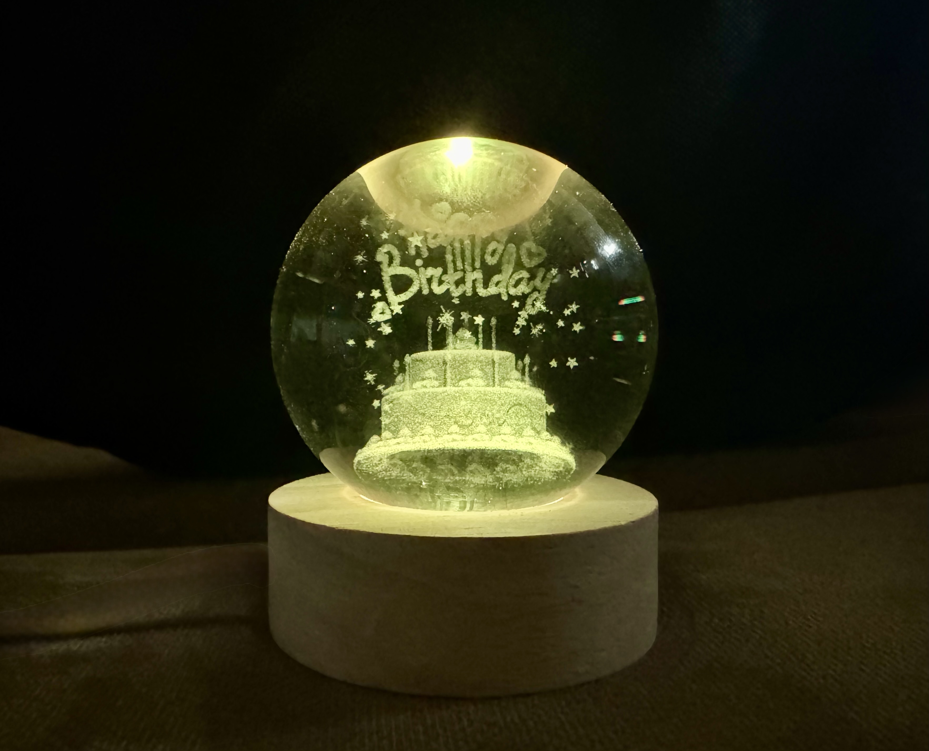 چراغ خواب گوی(مخصوص هدیه تولد)