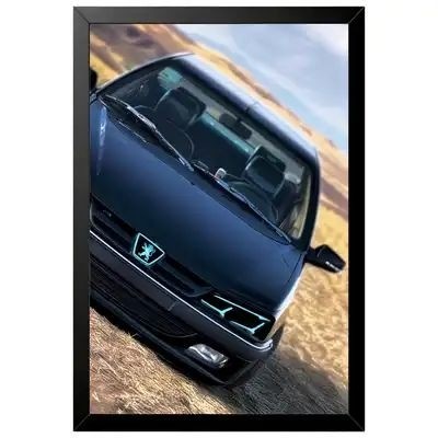 تابلو طرح پژو دارای نورپردازی