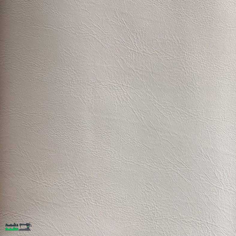 پارچه چرم مسکو سفید شیری