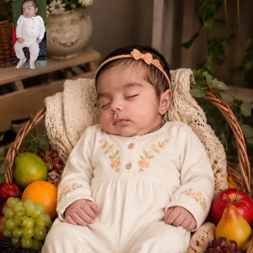 ادیت عکس کودک مدل 19