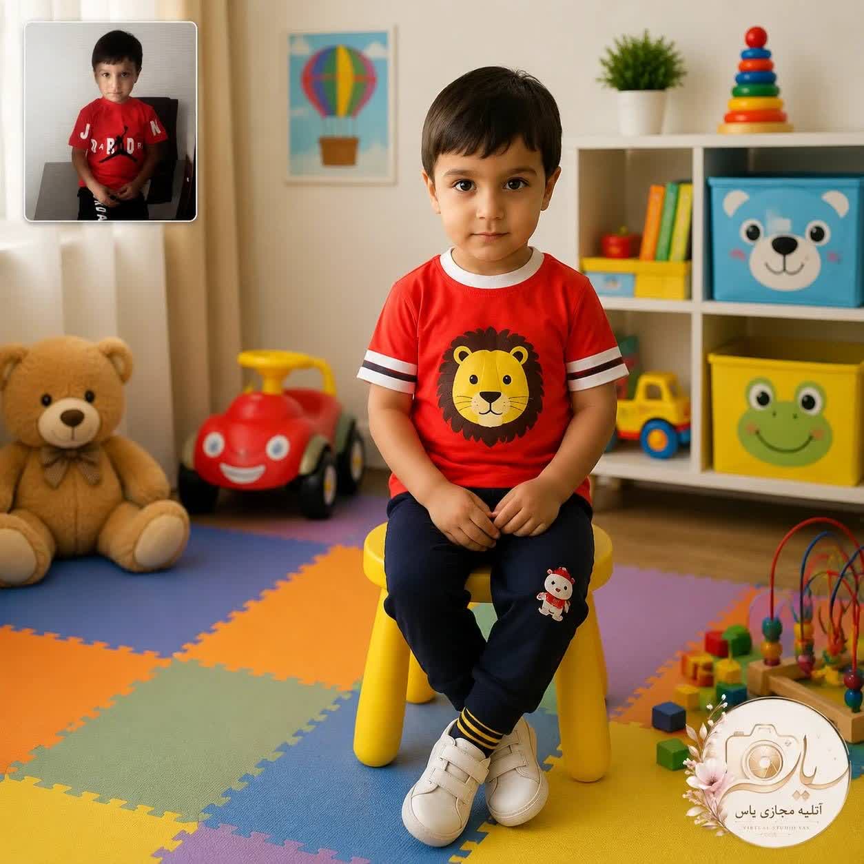 ادیت عکس کودک مدل 31