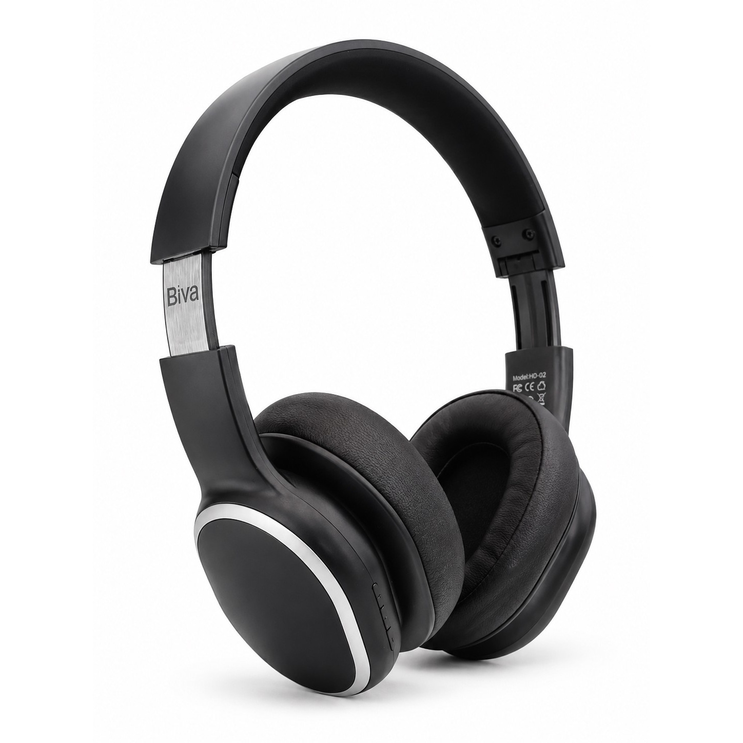 هدفون بی سیم Biva مدل HD 02 بلوتوث 5.3 با شارژدهی 70 ساعته پشتیبانی از AUX