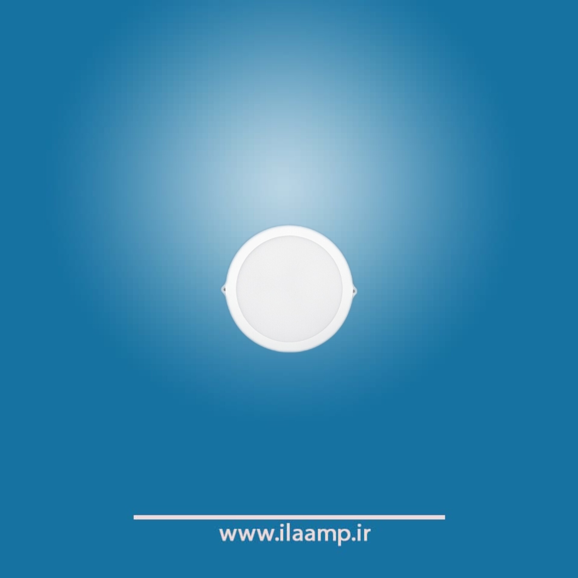 آویسا 12 وات روکار دایره ای