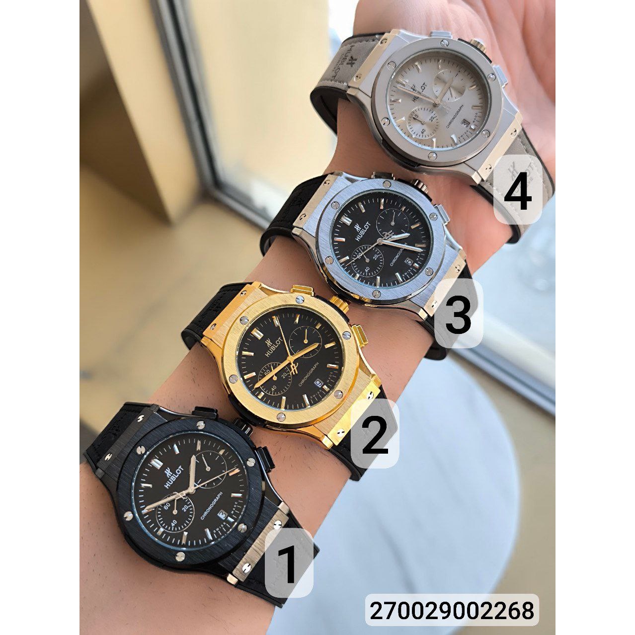 ساعت مردانه مارک هابلوت سه موتوره 270029002268