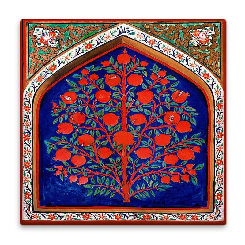 زیر لیوانی مدل سنتی کد 3883384 2040