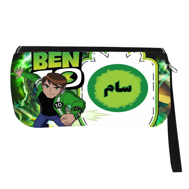 جامدادی پاد آفرین مدل اسم شخصی طرح بن تن Ben 10 اسم سام کد p1151