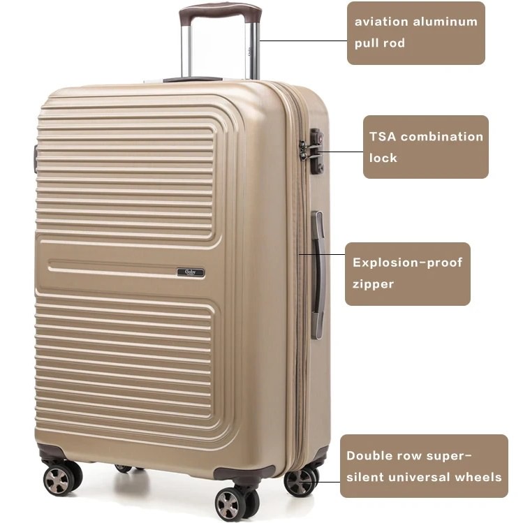 چمدان goby londonنشکن هاردکیس abs pc گابی اصل 2839