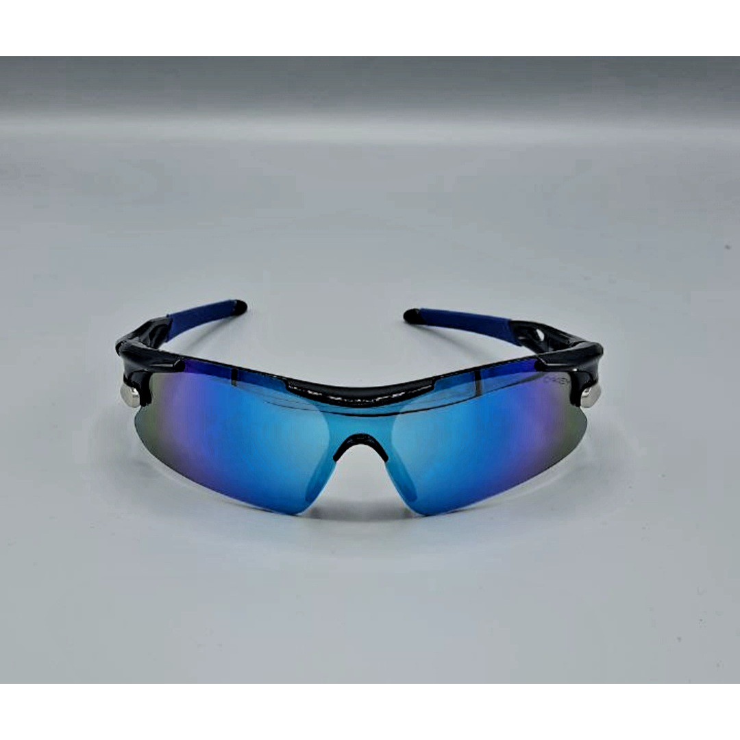 عینک رانینگ اوکلی همراه با کاور و دستمال oakley